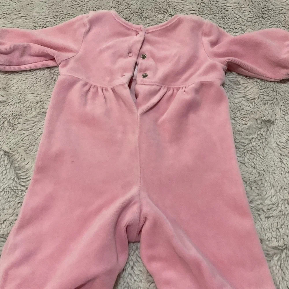 Gymboree Pink and Green Footies for Cozy Comfort